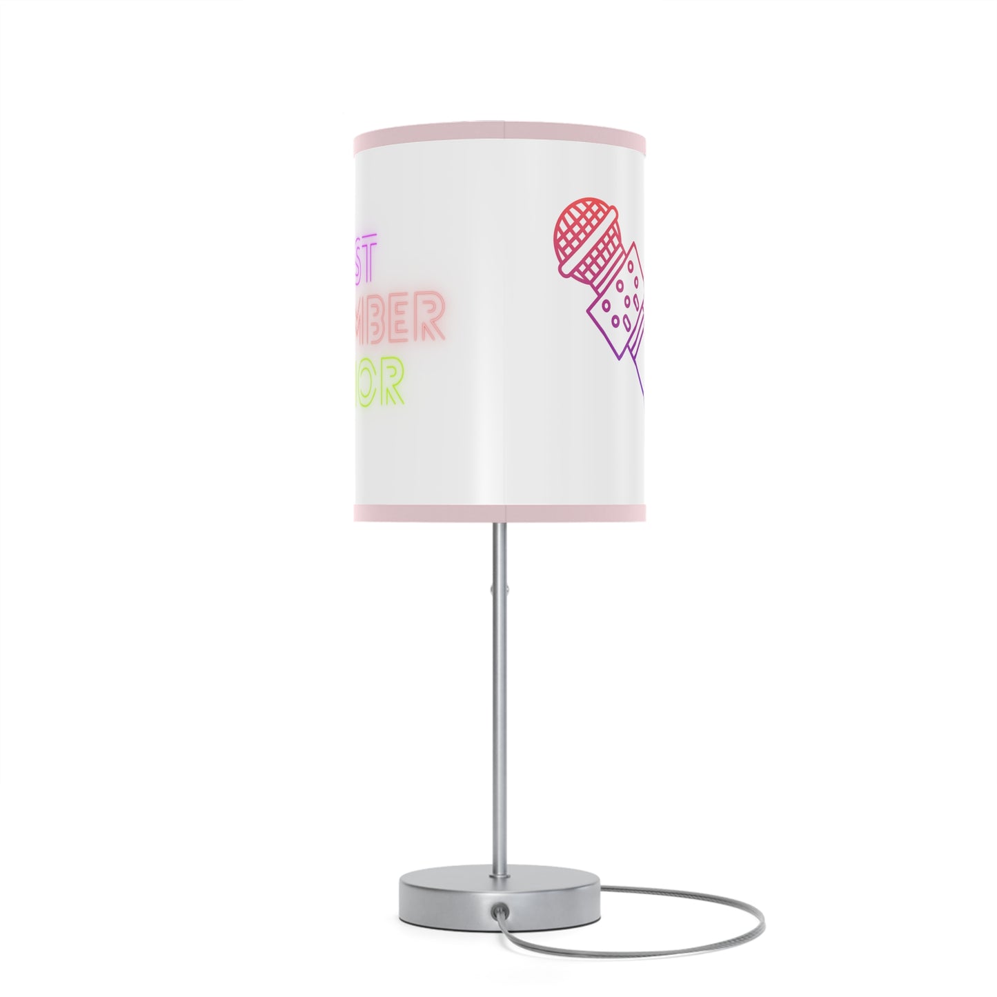 Lamp on a Stand, US|CA plug: Music White