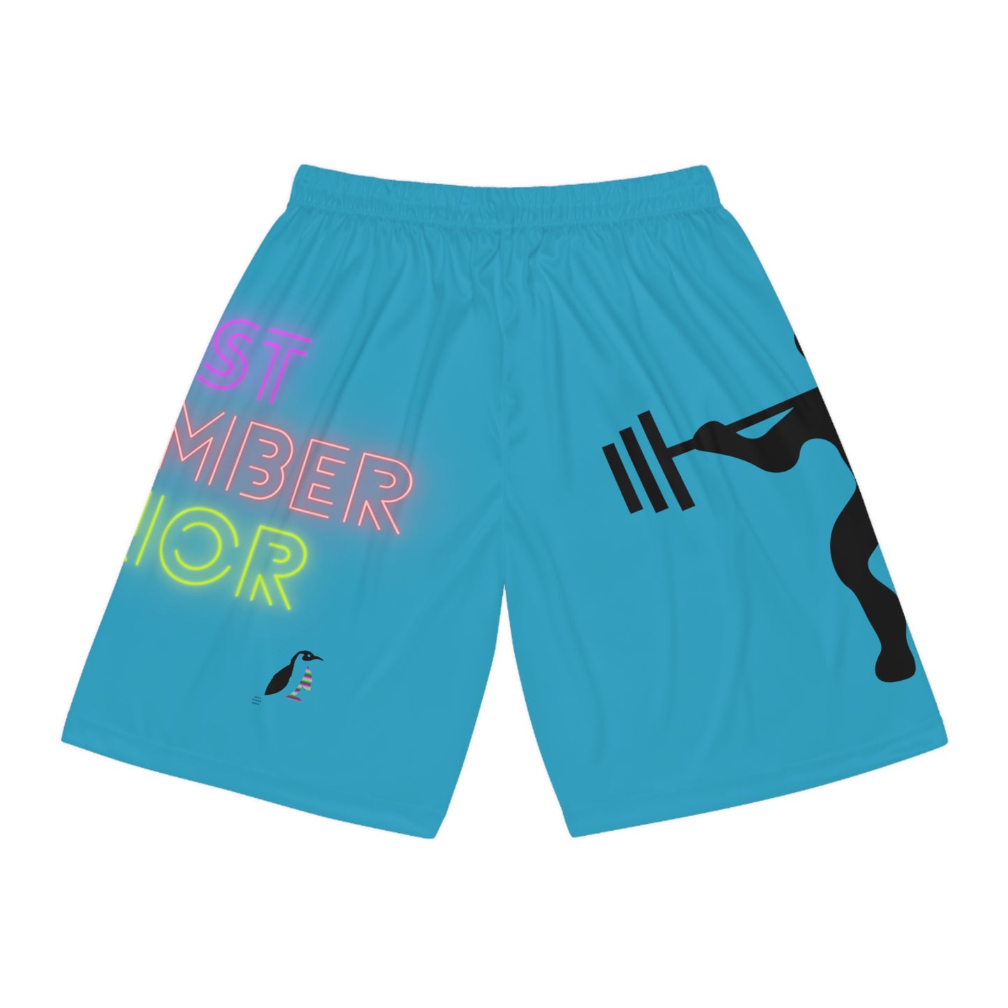 Basketball Shorts: Weightlifting Turquoise