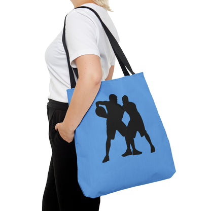 Tote Bag: Basketball Lite Blue