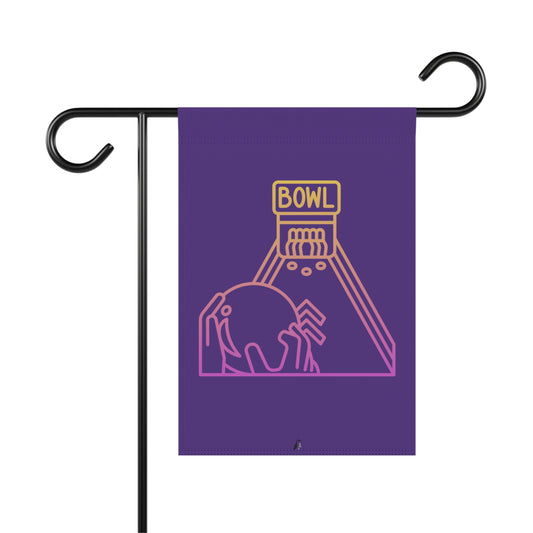 Garden & House Banner: Bowling Purple