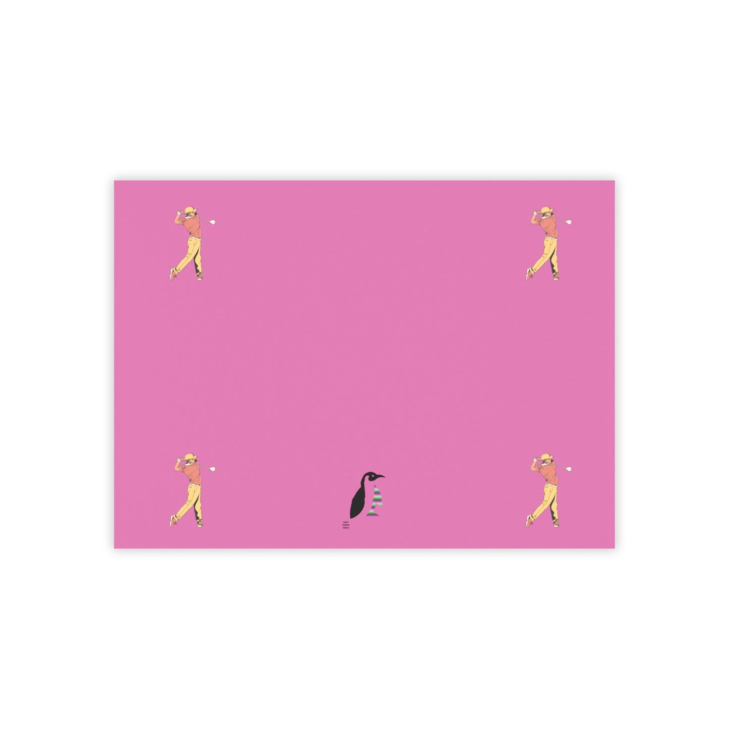 Post-it® Note Pads: Golf Lite Pink