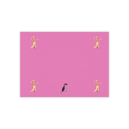 Post-it® Note Pads: Golf Lite Pink