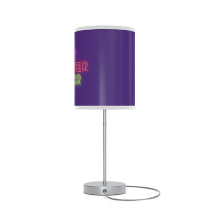 Lamp on a Stand, US|CA plug: Golf Purple