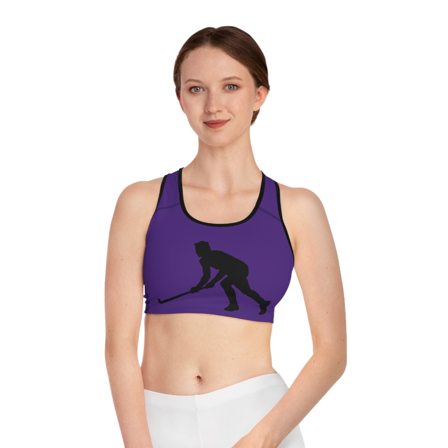 Sports Bra: Hockey Purple