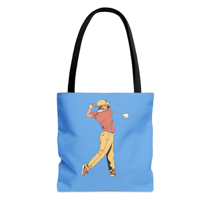 Tote Bag: Golf Lite Blue