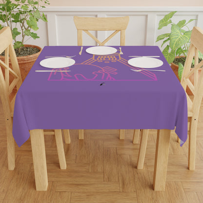 Tablecloth: Bowling Lite Purple