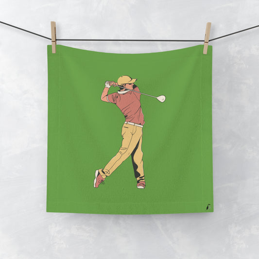 Face Towel: Golf Green