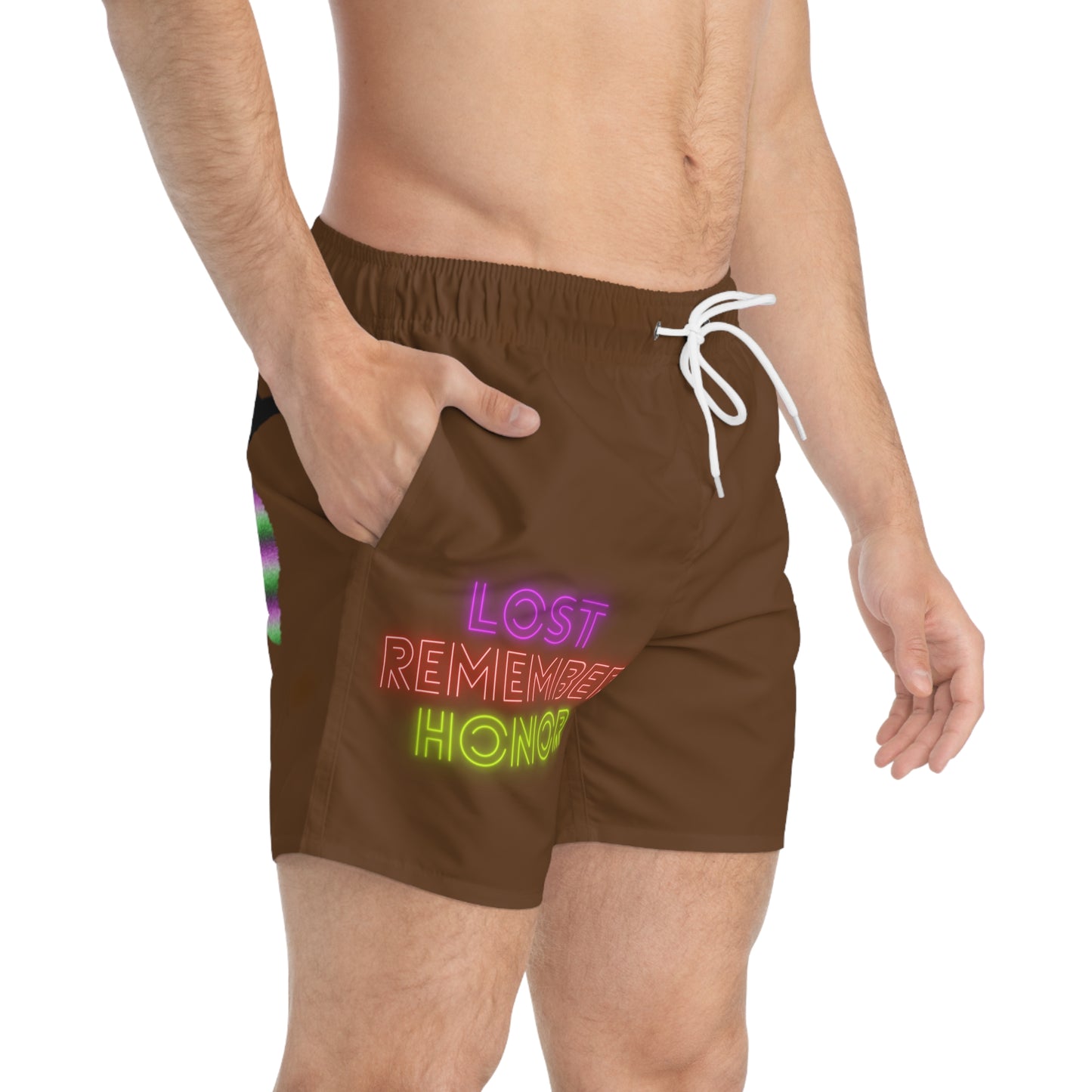 Swim Trunks: Lost Remember Honor Brown