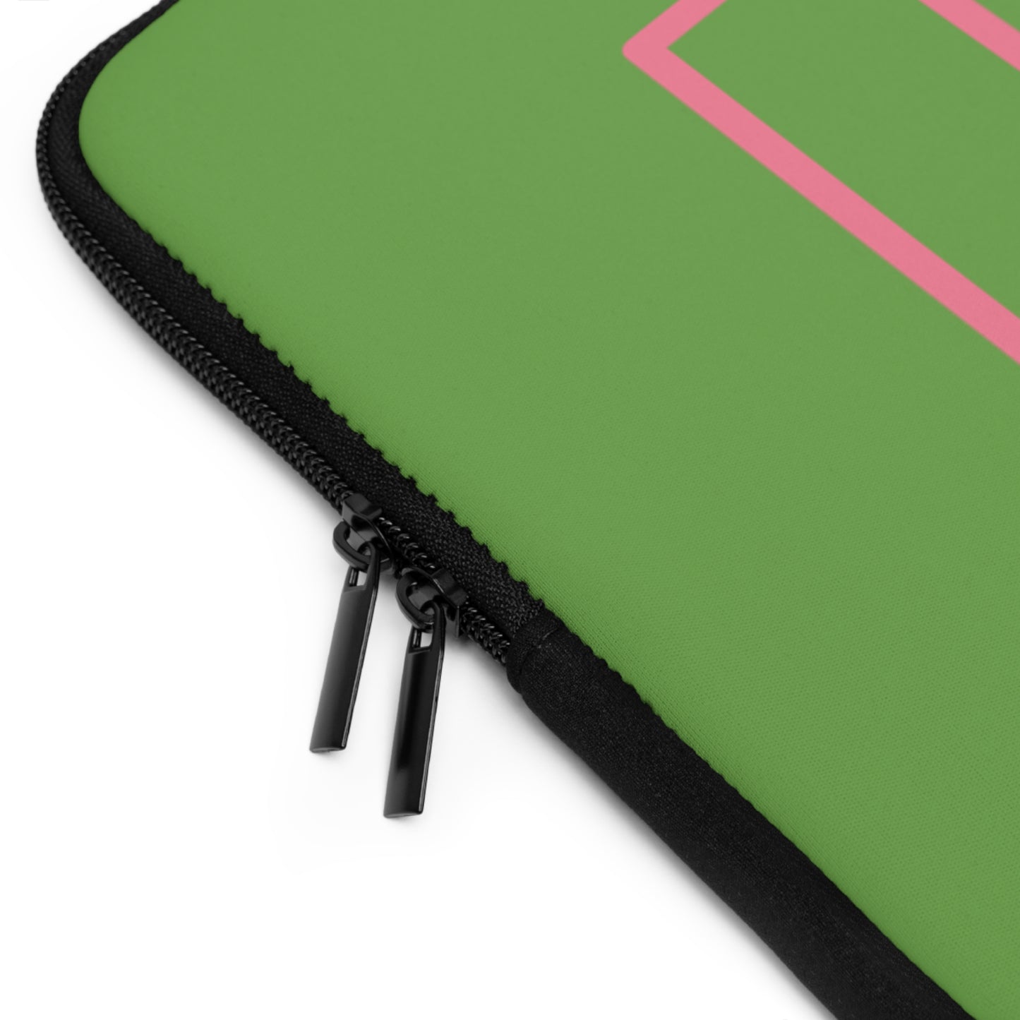 Laptop Sleeve: Fight Cancer Green