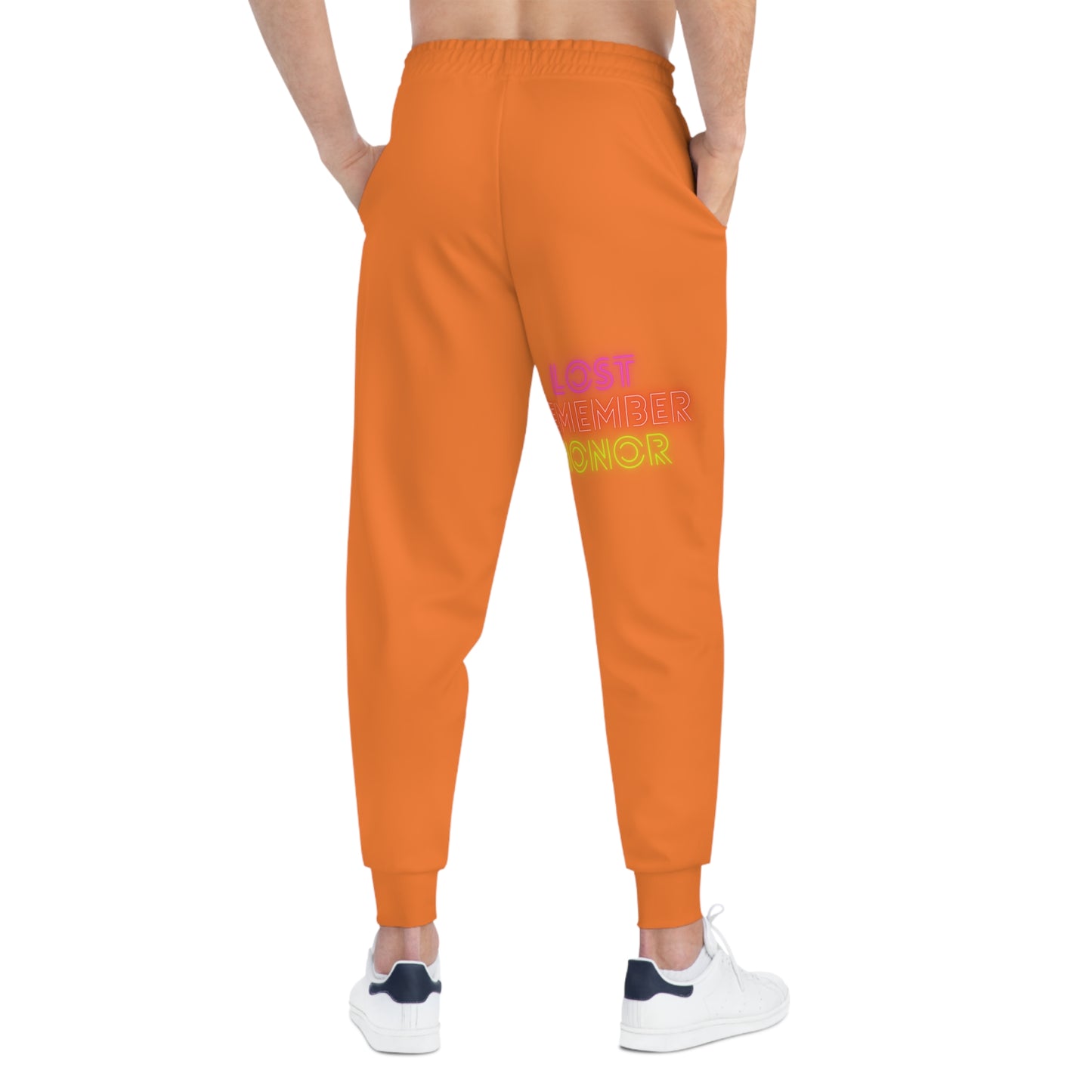 Athletic Joggers: Crazy Penguin World Logo Crusta