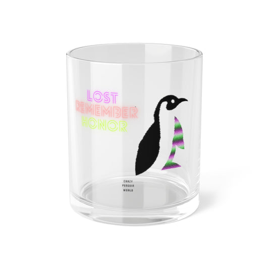 Bar Glass Crazy Penguin World Logo