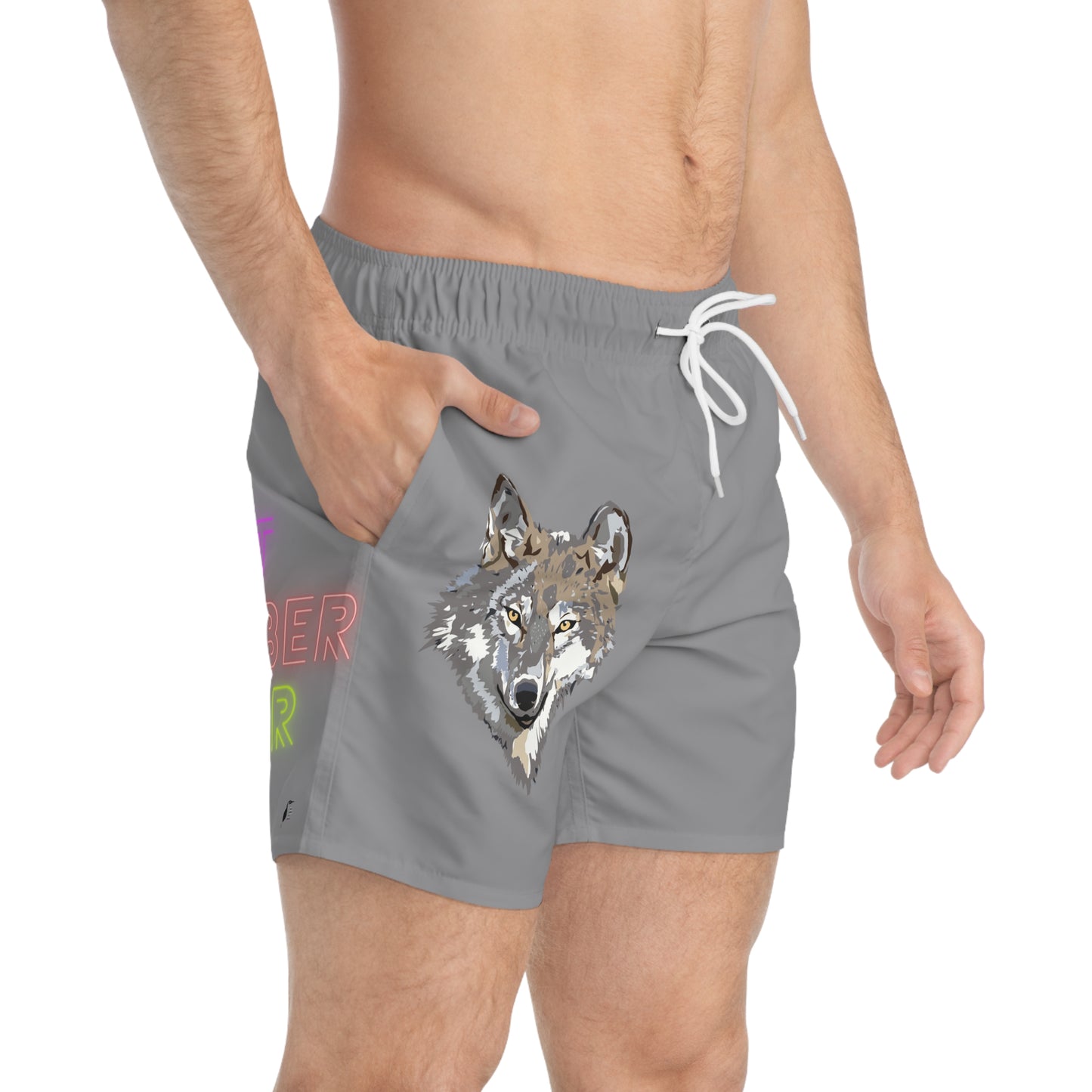 Swim Trunks: Wolves Grey