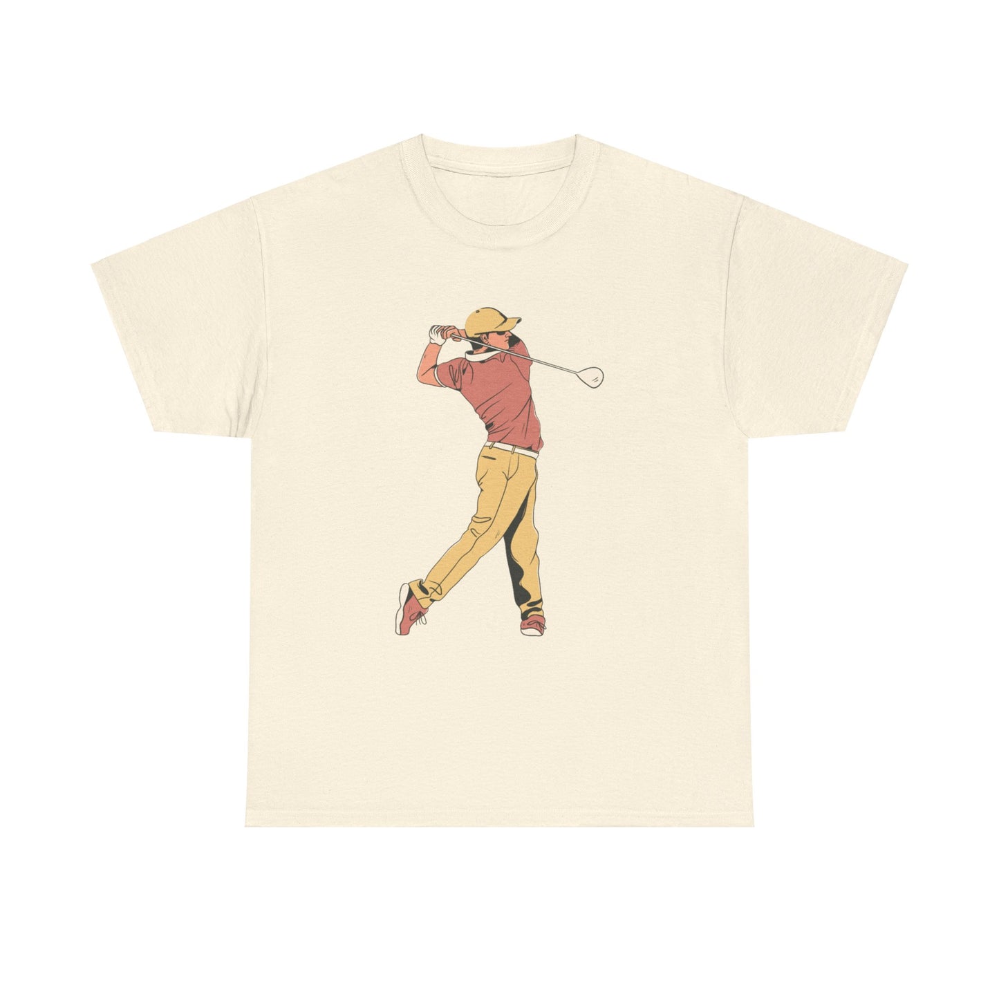 Heavy Cotton Tee: Golf #2