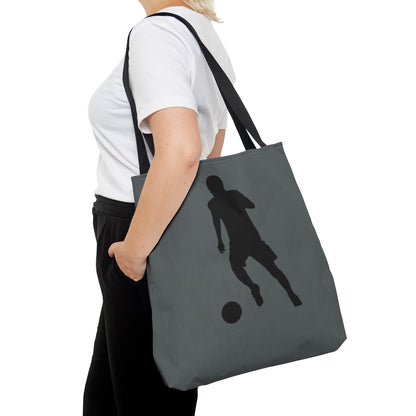 Tote Bag: Soccer Dark Grey