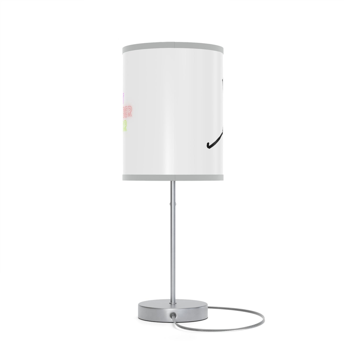 Lamp on a Stand, US|CA plug: Hockey White