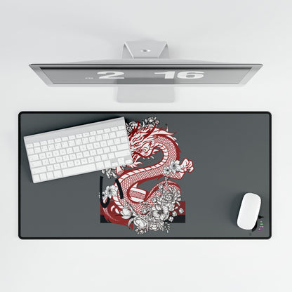 Desk Mats: Dragons Dark Grey