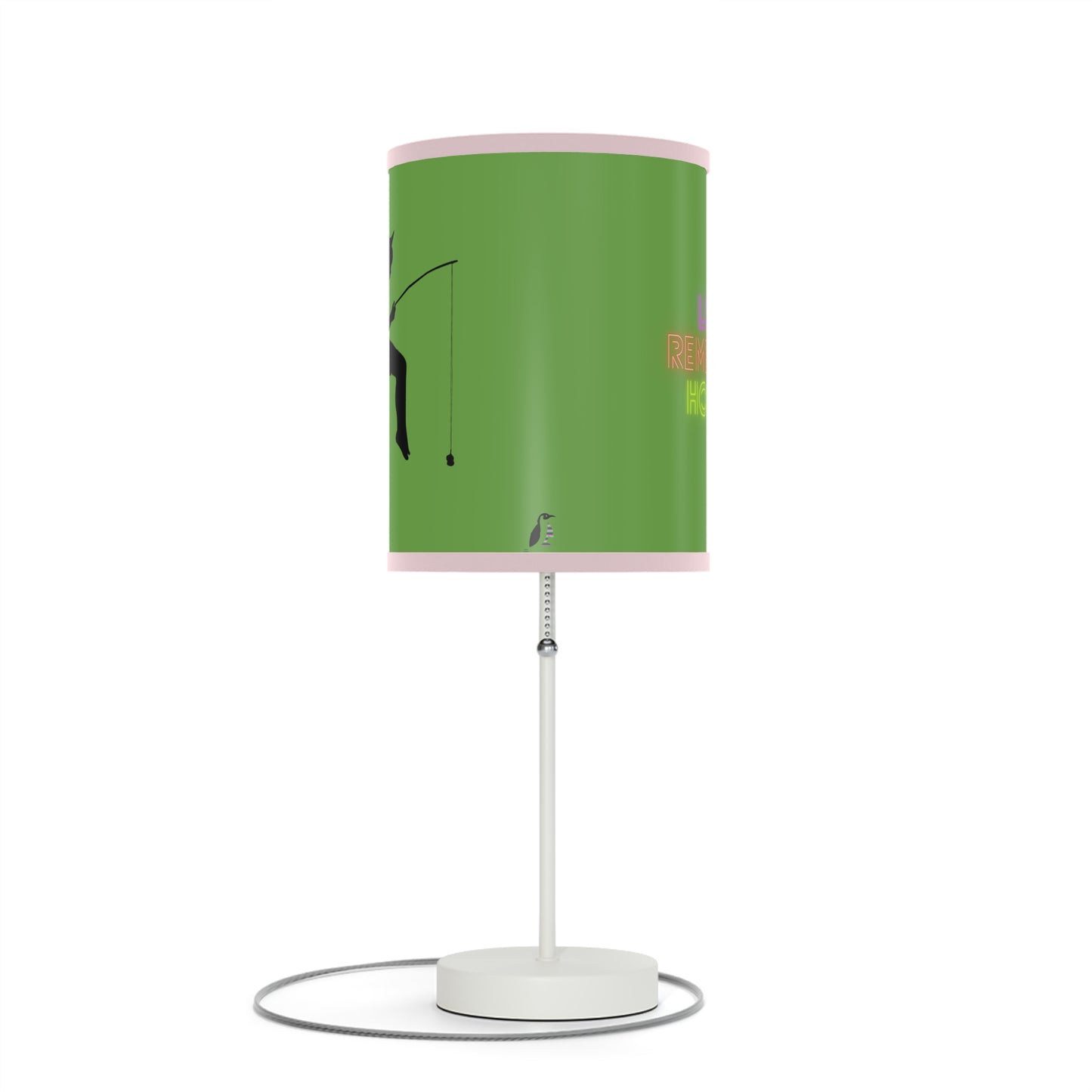 Lamp on a Stand, US|CA plug: Fishing Green