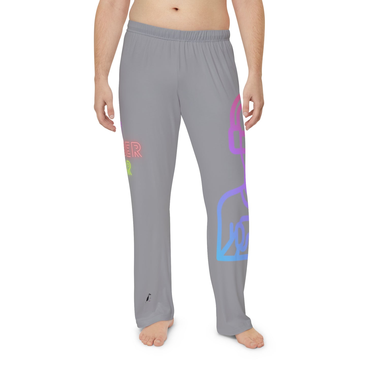 Men's Pajama Pants: Gaming Grey