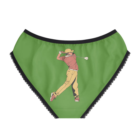 Women's Briefs: Golf Green