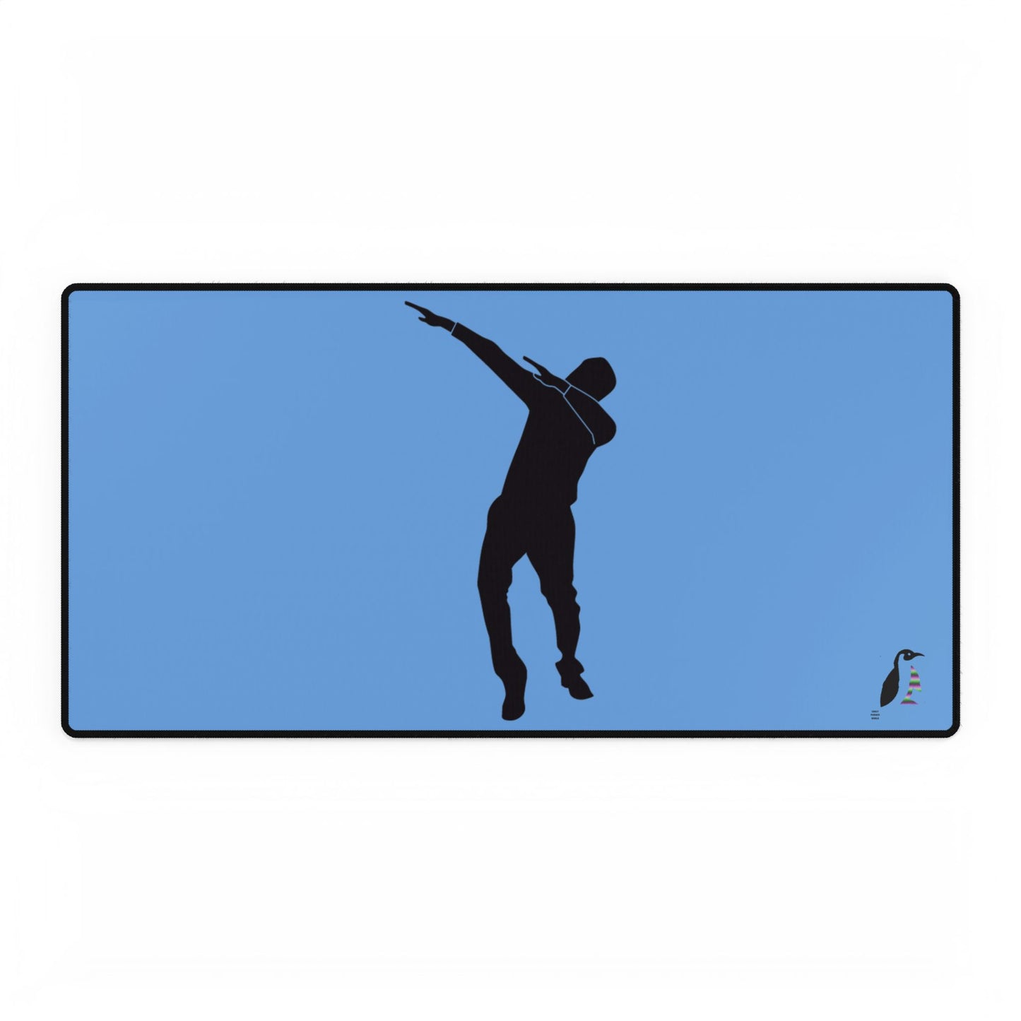 Desk Mats: Dance Lite Blue