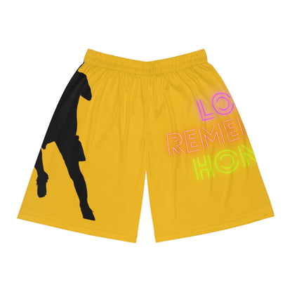 Basketball Shorts: Soccer Yellow