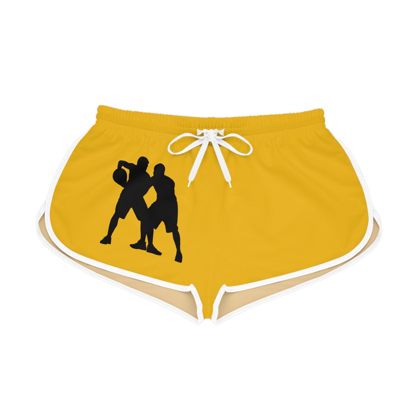 Women's Relaxed Shorts: Basketball Yellow