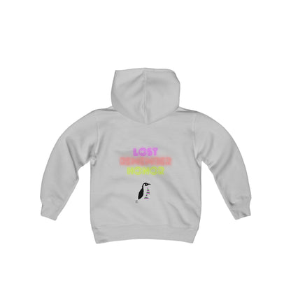 Youth Heavy Blend Hooded Sweatshirt: Labanan ang Kanser 