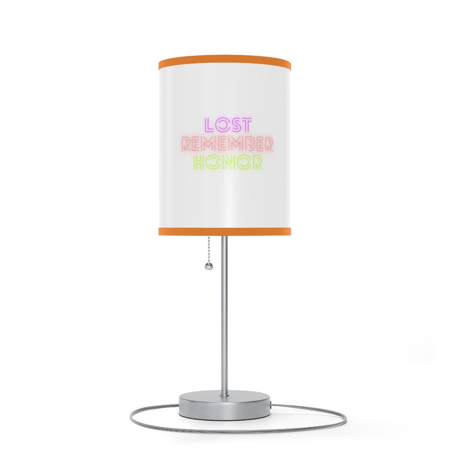 Lamp on a Stand, US|CA plug: Football White