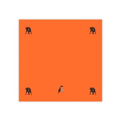 Post-it® Note Pads: Basketball Orange