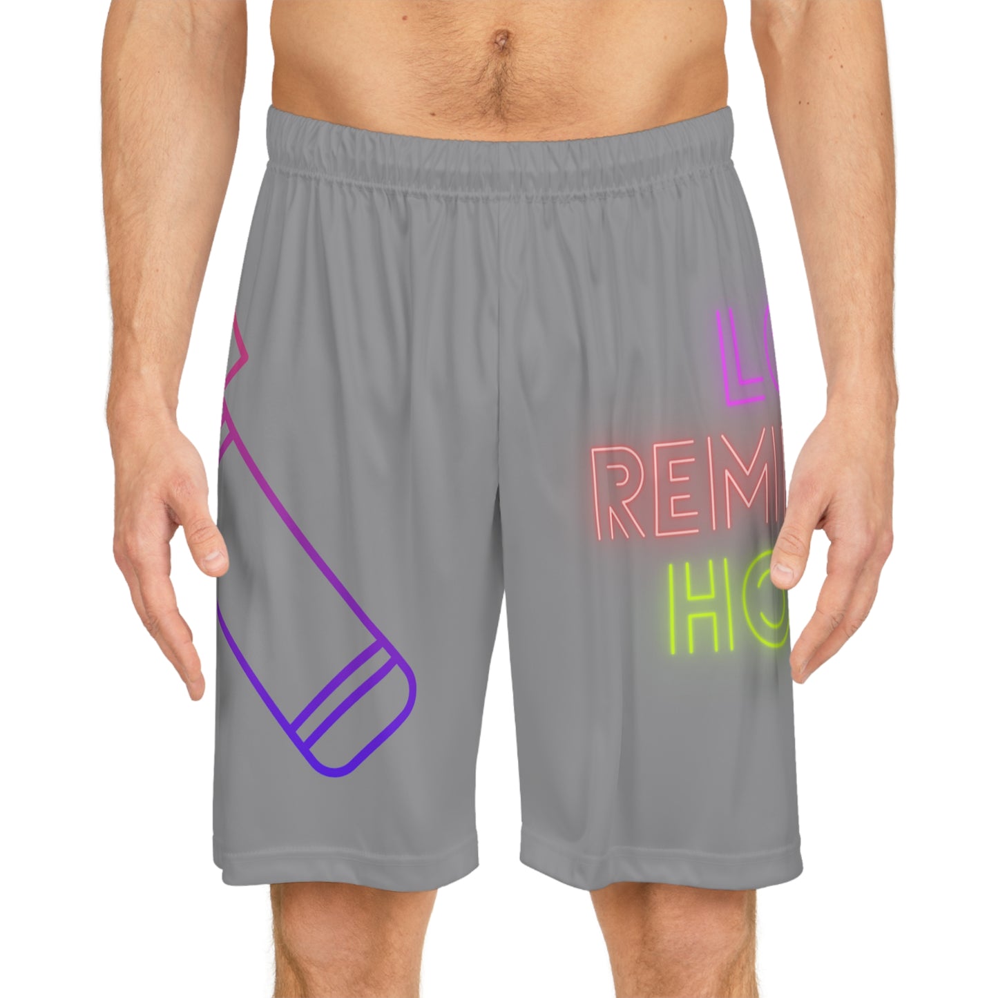 Basketball Shorts: Music Grey