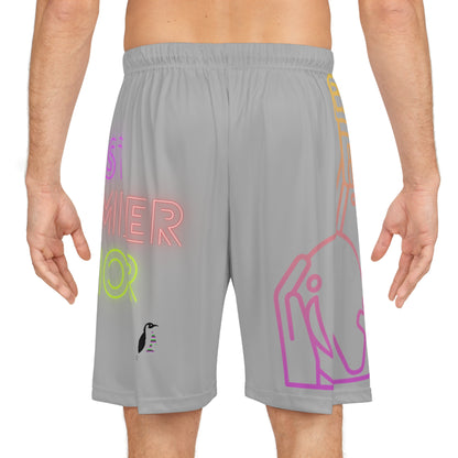 Basketball Shorts: Bowling Lite Grey