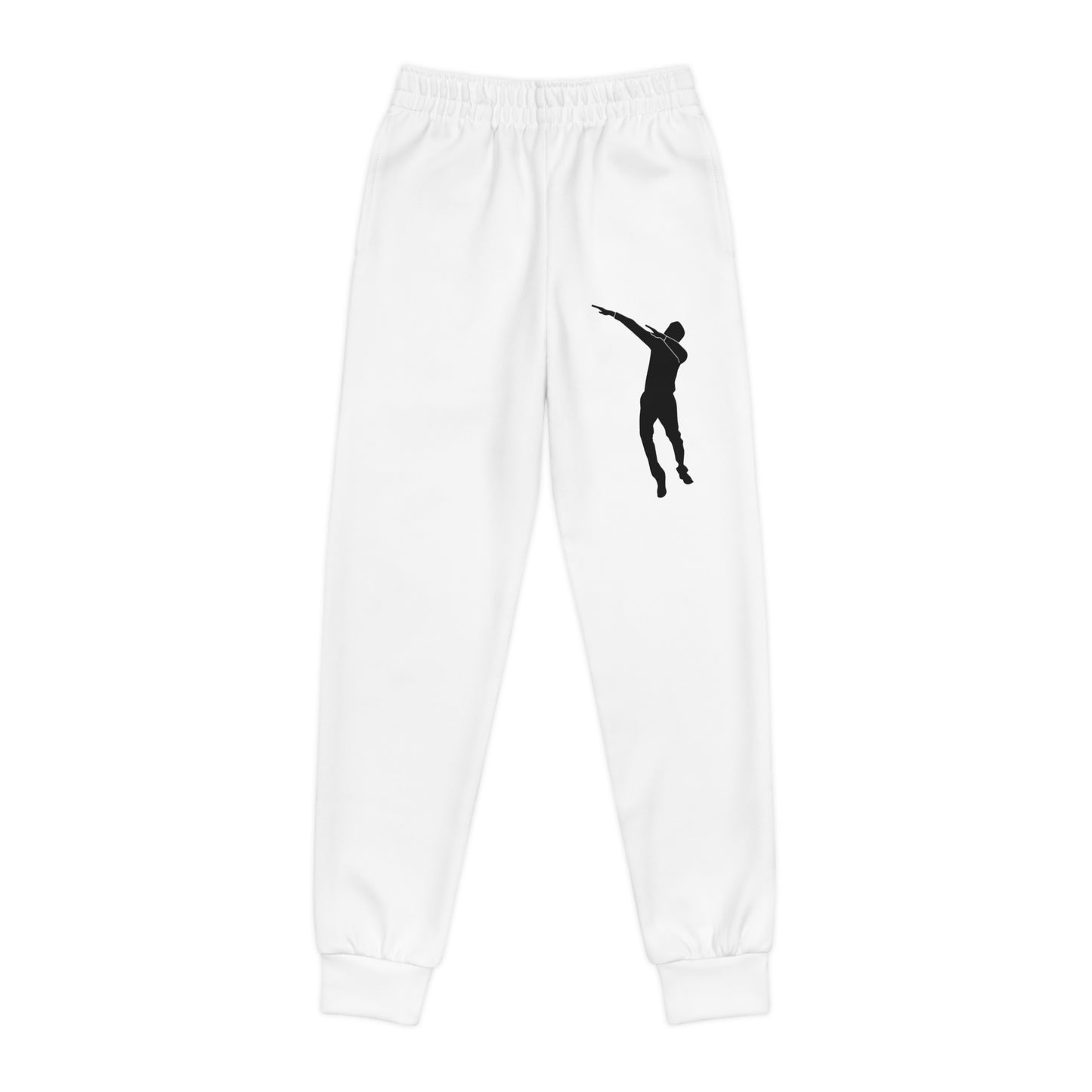 Youth Joggers: Dance White