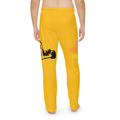 Men's Pajama Pants: Racing Yellow