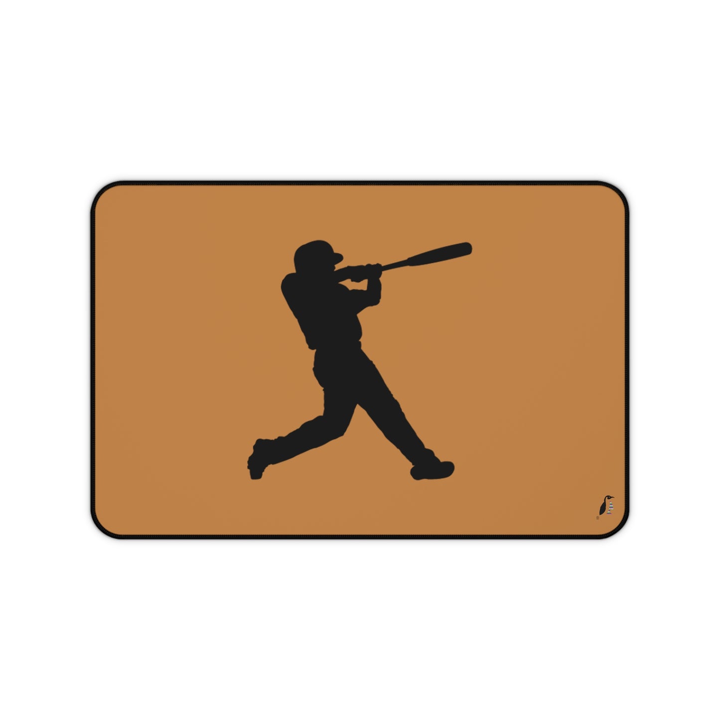 Desk Mat: Baseball Lite Brown