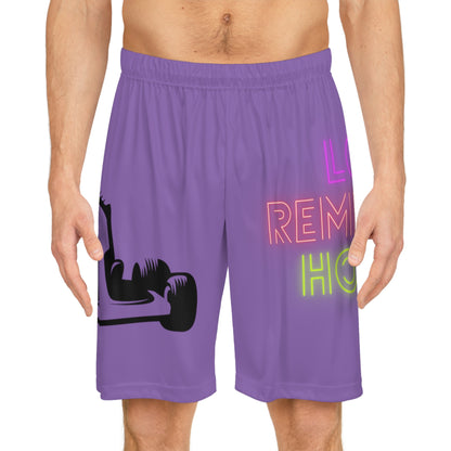 Basketball Shorts: Racing Lite Purple