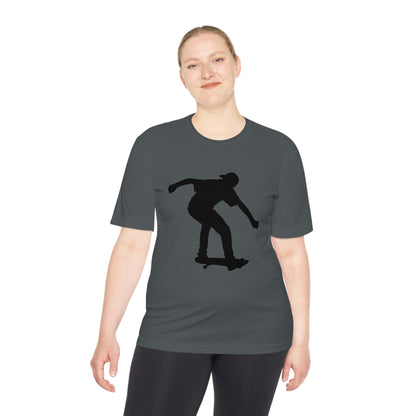 Moisture Wicking Tee: Skateboarding #1