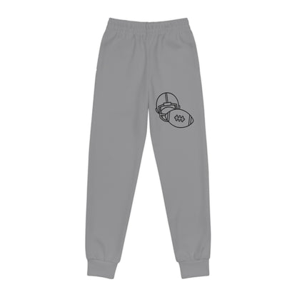 Youth Joggers: Football Grey