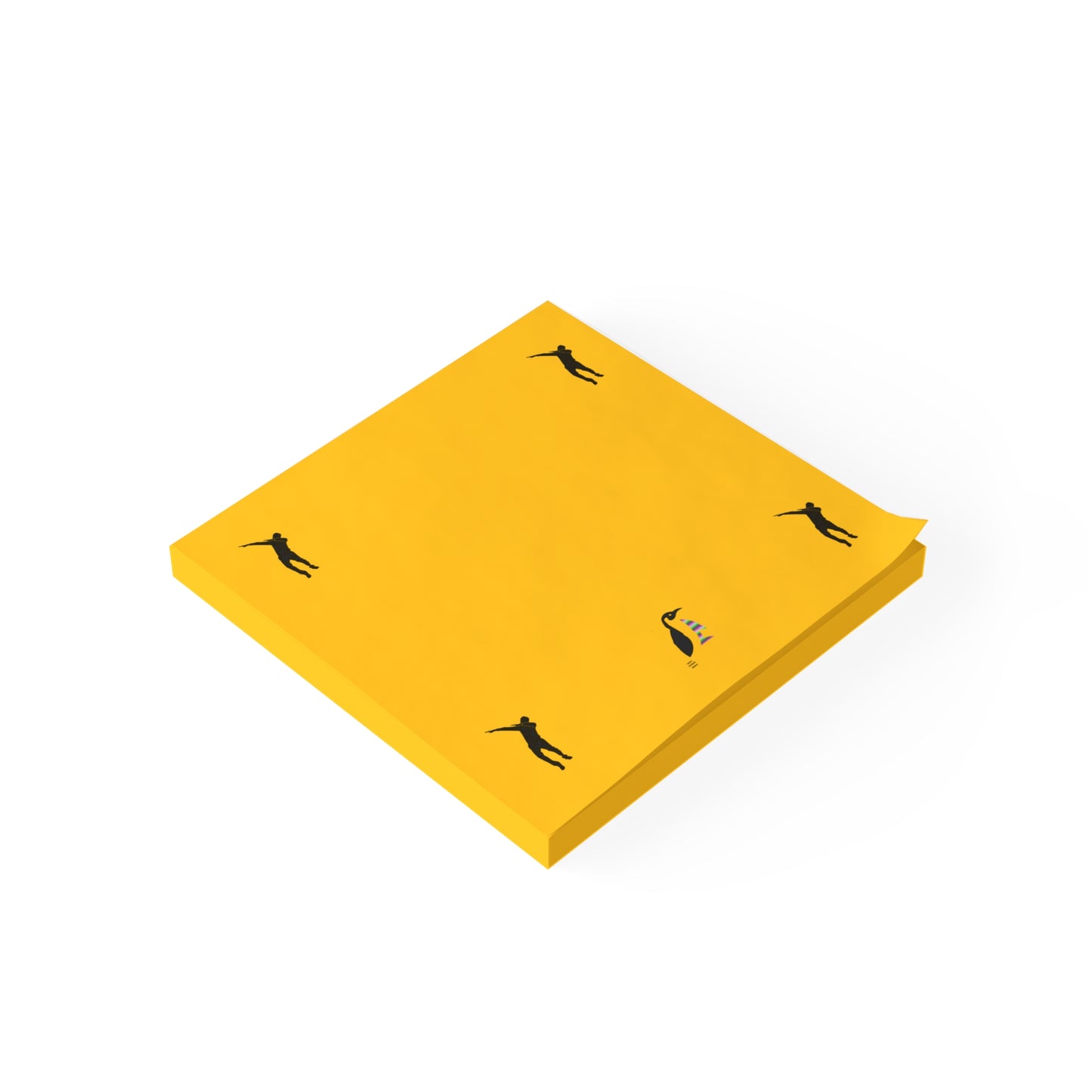 Post-it® Note Pads: Dance Yellow