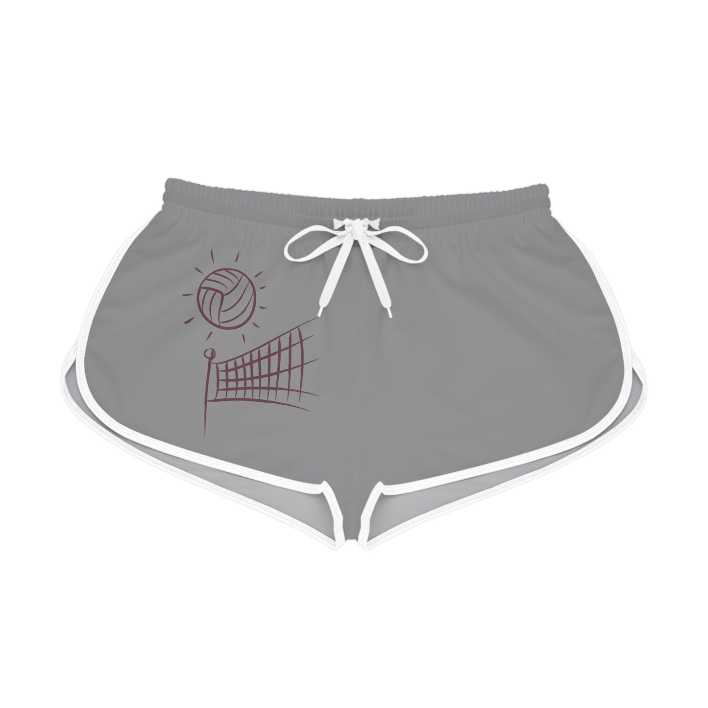 Women's Relaxed Shorts: Volleyball Grey