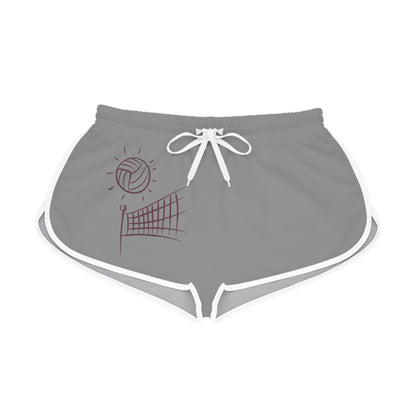 Women's Relaxed Shorts: Volleyball Grey