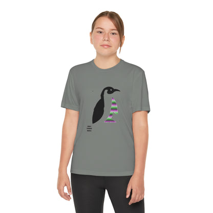 Youth Competitor Tee #1 : Crazy Penguin World Logo