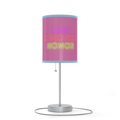 Lamp on a Stand, US|CA plug: Music Lite Pink