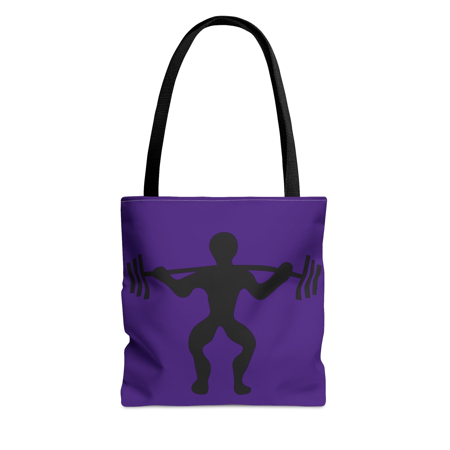 Tote Bag: Weightlifting Purple