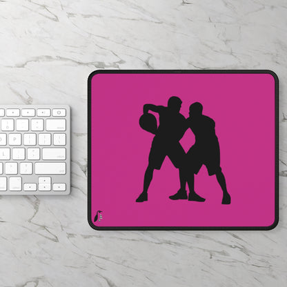 Gaming Mouse Pad: Basketball Pink