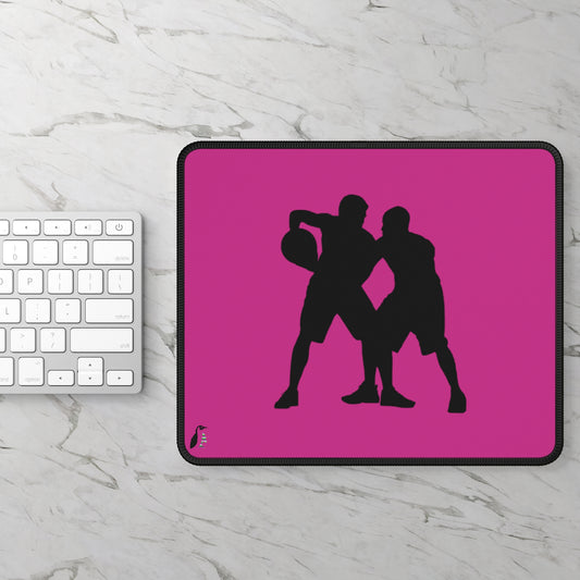 Gaming Mouse Pad: Basketball Pink