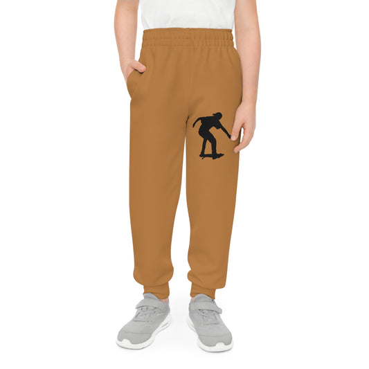 Youth Joggers: Skateboarding Lite Brown