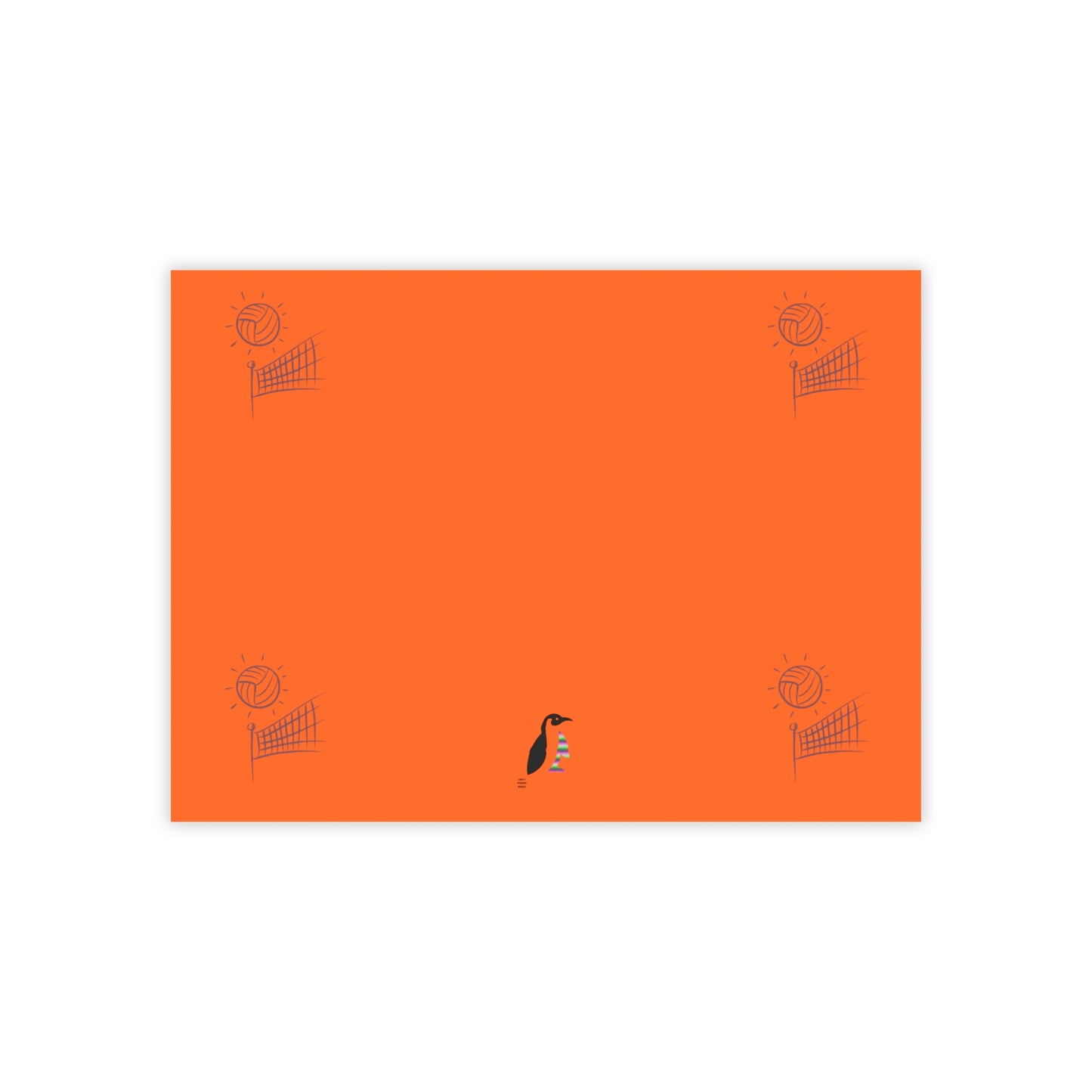 Post-it® Note Pads: Volleyball Orange