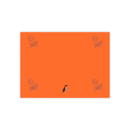 Post-it® Note Pads: Volleyball Orange