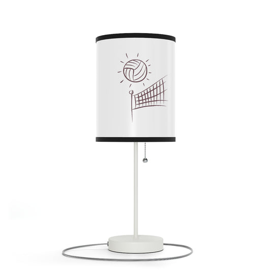 Lamp on a Stand, US|CA plug: Volleyball White