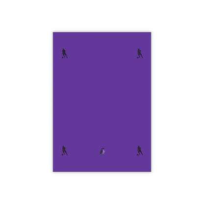 Post-it® Note Pads: Soccer Purple